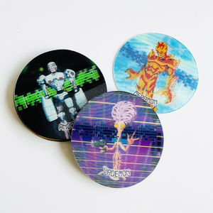 <span class=keywords><strong>Tazos</strong></span> Lenticulares 3D con Efecto de Profundidad para Promociones de Alimentos y Refrigerios, <span class=keywords><strong>Tazos</strong></span> 3D de PP para Niños - Product Image 2