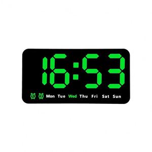 New Style Wall <b>Clock</b> <b>Simple</b> Large Screen Hanging Living Room <b>Clock</b> With Temperature Multi-Function <b>Alarm</b> <b>Clock</b> - Product Image 5