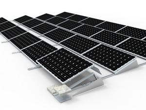 Sistema de balasto de acabado anodizado de instalación rápida para montaje de techo plano de hormigón - Product Image 4