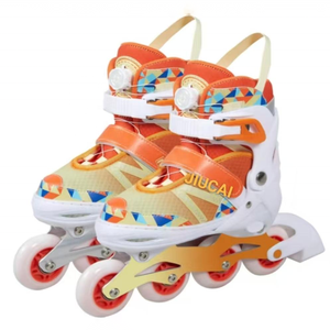 Patins à roulettes pour filles et garçons adolescents, réglables en <span class=keywords><strong>4</strong></span> tailles pour enfants, patins à roulettes pour tout-petits avec <span class=keywords><strong>roues</strong></span> lumineuses - Product Image 2