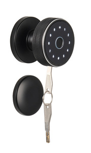 Tuya Smart Fingerprint Aluminum Alloy <strong>Door</strong> Lock BLE Spherical Design for Bedroom Apartment Keyless Entry APP Control Password - Product Image 6