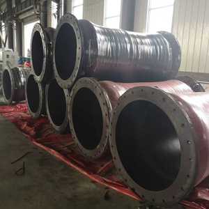 Recipiente de succión y descarga de lodos, planta de acero para astilleros, manguera de caucho resistente al desgaste, tubería de pulverización, tubería de cemento - Product Image 2