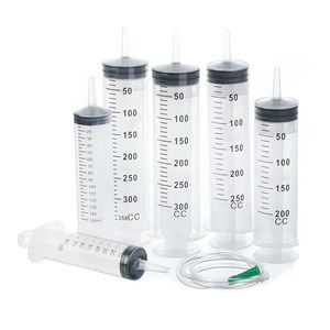 Faktor pasokan langsung Volume tinggi 100-500ml kemasan individu jarum suntik plastik sekali pakai alat suntik kunci Luer tanpa jarum - Product Image 1