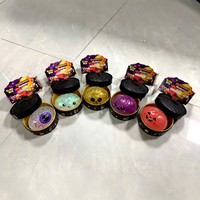 Regalos de Halloween para Apretar y Jugar - Caja de Regalo con Forma de Baozi Aterrador para Apretar y Jugar