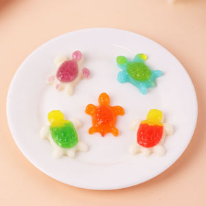 Fabricante Chino de <span class=keywords><strong>Dulces</strong></span> de Goma, Venta al por Mayor de Golosinas con Sabor a Frutas Mixtas, Gomitas Halal con Forma de Tortuga - Product Image 2