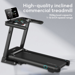 Máquina de Correr Plegable Comercial con LED para Gimnasio en Casa, Entrenamiento Cardiovascular, Inclinación Automática, Superventas - Product Image 2
