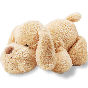 6108 Fluffy nhồi dài tóc sang trọng ánh sáng màu nâu con chó đồ chơi với lớn mềm Tai tuyệt vời cho trẻ em món quà tùy chỉnh sang trọng con chó màu nâu - Product Image 3