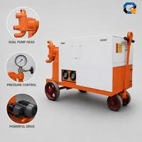 Pompe à injection de ciment électrique portable à double liquide, système entièrement hydraulique, moteur haute pression, machine d'injection de ciment 10M/H