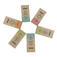 Sachet en papier kraft plat personnalisé pour échantillon de 10g 20g de thé, café en poudre, barre de chocolat, échantillon d'hôtel