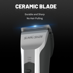 Kit de <span class=keywords><strong>tondeuse</strong></span> à cheveux auto-coupante SiMAiSHEN D12-D pour hommes, femmes et bébés, 7000 tr/min, sûr, silencieux, rechargeable par USB, <span class=keywords><strong>tondeuse</strong></span> à cheveux pour les zones intimes - Product Image 4