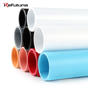 Panel de <span class=keywords><strong>fondo</strong></span> para fotografía REFUTUNA de 70*140 cm, tablero de PVC esmerilado, tela de <span class=keywords><strong>fondo</strong></span> de color sólido, accesorios para fotografía de productos. - Product Image 3