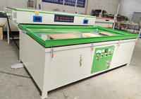Presse à membrane sous vide automatique pour le laminage et le formage de films PVC sur bois, MDF et WPC pour portes, 1300*2500mm, prix compétitif
