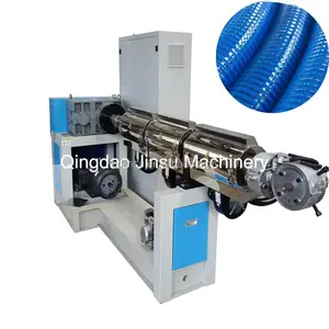 PVC Construction Water reinforcement spiral pipe extrusion production machine line