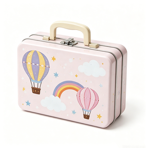 Boîte en fer blanc personnalisée écologique à succès avec impression CMJN, conteneur en métal pour jouets, artisanat et cadeaux - Product Image 2