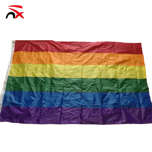 Drapeau arc-en-ciel personnalisé en gros 3*5ft 3 X 5 ft Drapeau de la fierté Activité en plein air <span class=keywords><strong>Festival</strong></span> gay - Product Image 1
