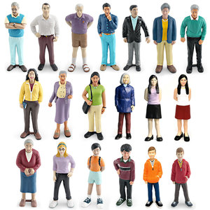 5inch <span class=keywords><strong>PVC</strong></span> mô hình con người thực 4 inch người Đồ chơi hình - Product Image 5