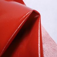 Tissu en fibre de verre revêtu de silicone-résistant à la chaleur résistant au feu ignifuge à haute température0.41