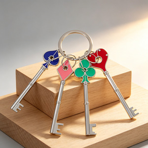 Porte-clés en métal avec pendentif carte <span class=keywords><strong>de</strong></span> poker Game R Evil Remake pour clés <span class=keywords><strong>de</strong></span> <span class=keywords><strong>voiture</strong></span> - Product Image 5