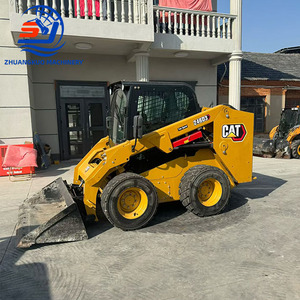 Minicargadora Caterpillar CAT 246D3 usada de alta resistencia para almacén y construcción - Product Image 2