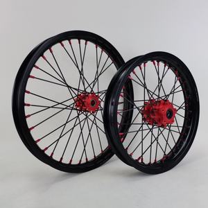 カスタムカラーアルミ合金電気ダートバイクスーパーモトホイールセットフィットSur Ronタラリアホイール用 - Product Image 3