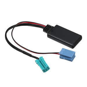 <span class=keywords><strong>Adaptateur</strong></span> de câble de connecteur auxiliaire pour <span class=keywords><strong>autoradio</strong></span> Mini <span class=keywords><strong>ISO</strong></span> 6Pin 8Pin BT 5.0 pour Renault Radio Updatelist - Product Image 3