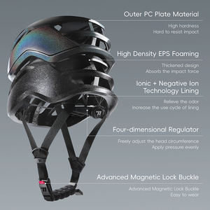 WEST BIKING-Cascos aerodinámicos para ciclismo, cascos transpirables a prueba de olores, protección aerodinámica para la cabeza, <span class=keywords><strong>casco</strong></span> para montar en <span class=keywords><strong>bicicleta</strong></span> - Product Image 2