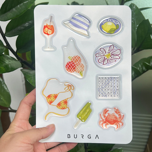 สติกเกอร์โดมอีพ็อกซี่ 3 มิติ พิมพ์ลายคุณภาพสูง แบบไดคัทสองชั้น สำหรับเคสโทรศัพท์และแล็ปท็อป ส่งตรงจากโรงงาน พร้อมโลโก้สั่งทำ - Product Image 3