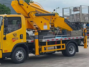 Camión con Plataforma Elevadora Telescópica JMC de 28m, 30m, 31m, Plataforma de Trabajo Aérea Montada en Vehículo, Camión con Cesta Elevadora, Camión con Plataforma Elevadora Telescópica - Product Image 3
