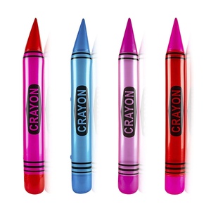 Crayons gonflables en plastique directement du fabricant, crayons néon, jouets, cadeaux pour les fêtes d'anniversaire pour les jeunes (7-14 ans) - Product Image 5