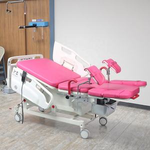 Cama de Parto Ginecológica Eléctrica Ajustable de Metal, Reposapiés, Mobiliario Moderno para Hospitales, Mesa de Parto para Uso Escolar - Product Image 3