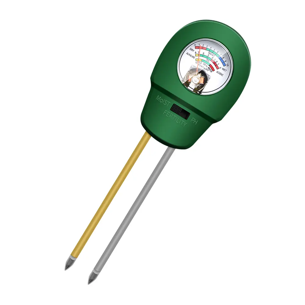 Hete Verkoop Draagbare Ph Grondtester Dubbele Naald Grondmeter Ph Gronddetector Met Hoge Kwaliteit Sonde