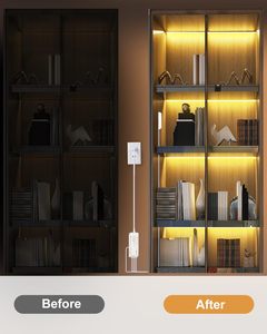 Barre lumineuse à diodes électroluminescentes COB capable de pénétrer dans les LED tactiles avec éclairage pour porte-chaussures - Product Image 5