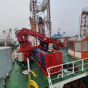 HNTIWIN CSC 인증 중국 제조업체 2 3 5톤 선박 갑판 보트 리프트 크레인 판매 - Product Image 2