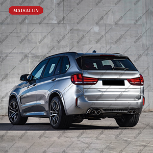 <span class=keywords><strong>X5</strong></span> <span class=keywords><strong>F15</strong></span> a F85 X5M Style Car paraurti Kit per BMW <span class=keywords><strong>X5</strong></span> paraurti anteriori posteriori minigonne laterali ruota Trim scarico - Product Image 3
