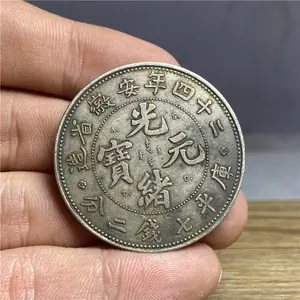 Zilverinhoud 92 Fidelity Sterling Zilveren Yuan Anhui 24 Qing Guangxu Yuan Zilveren Yuan Longyang Munt