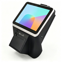 Lecteur de codes QR tout-en-un de 8 pouces avec imprimante, scanner NFC et fonction de vérification des prix