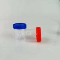 Vaso para Muestras de Heces Desechable, Económico, a Prueba de Fugas, de Plástico, para Clínicas Ambulatorias, con Pared Interior Lisa