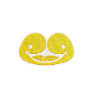 Kit per maglieria con ricamo artigianale tappeto in tela personalizzato con motivo giallo a <span class=keywords><strong>punto</strong></span> <span class=keywords><strong>croce</strong></span> con toppe ricamate in tessuto - Product Image 2