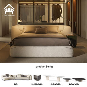 <span class=keywords><strong>Lit</strong></span> Laoqian légèrement luxueux, style moderne minimaliste, villa, grand appartement, chambre principale, <span class=keywords><strong>lit</strong></span> double haut de gamme - Product Image 1