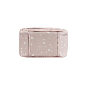 Custom Factory Hot-selling Seersucker Strap Cosmetic Bag <b>for</b> Gilr with Design Sense Stripe <b>Storage</b> Bag Cute <b>Makeup</b> Bag - Product Image 6