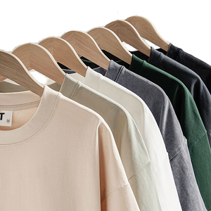 Camiseta de verano para hombre YIHONG, de lujo ligero y minimalista, de manga corta, se puede usar sola o como prenda de capa, informal y versátil. - Product Image 2