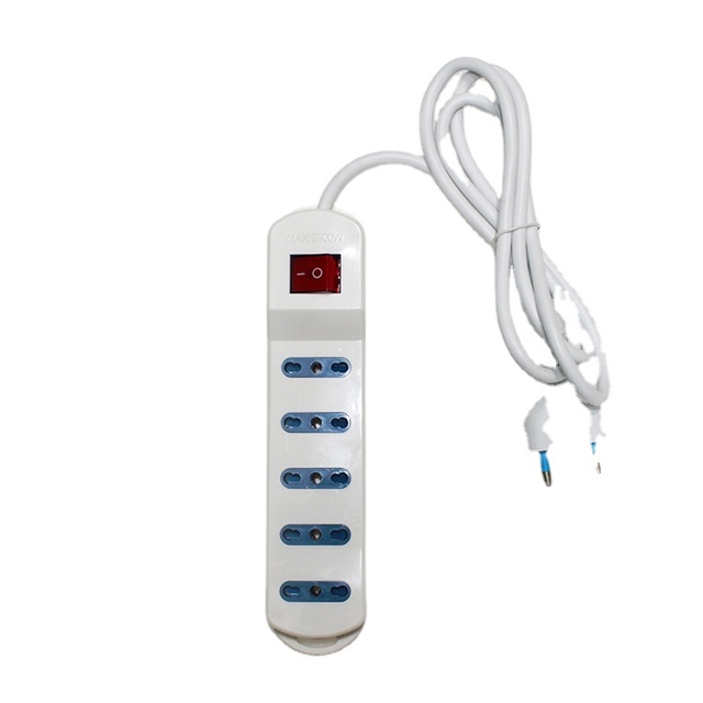 Custom Cord Length Italy Chile Multi Extension Socket With Switch