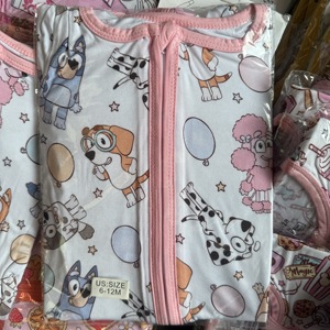 Pakaian Tidur Bayi Bambu Lengan Panjang Bernapas dengan Ritsleting, Romper Bayi Bambu, Jumpsuit Ritsleting yang Dapat Diubah - Product Image 2