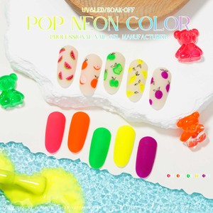 Ghiaccio NOVA Pop Gel al <span class=keywords><strong>Neon</strong></span> colore smalto all'ingrosso Hema materiale libero <span class=keywords><strong>Neon</strong></span> fluorescente Uv Gel Set smalto per unghie - Product Image 5