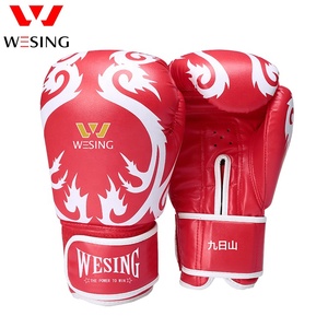 Gants de <span class=keywords><strong>boxe</strong></span> professionnels Wesing avec logo personnalisé, fabriqués en usine, 6 <span class=keywords><strong>oz</strong></span> - Product Image 3