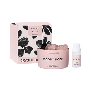 Meistverkauftes Hausdeko-Set: Natürlicher Kristallstein-Diffuser für Ätherische Öle mit Aromatherapie-Geschenkbox – Weihnachten & Halloween - Product Image 4