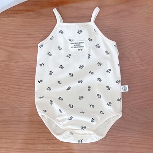 ชุดบอดี้สูทเด็กแบบคลุมก้น รุ่นใหม่รับซัมเมอร์ ลายป่าป่าแสนน่ารัก กระต่ายน้อย สายรัดลายดอกไม้ ชุดบอดี้สูทคลุมก้นสำหรับเด็กคลาน - Product Image 3