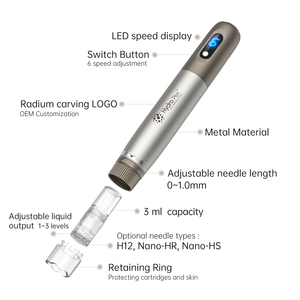 <span class=keywords><strong>Dr</strong></span> <span class=keywords><strong>Pen</strong></span> H3 <span class=keywords><strong>Original</strong></span> et authentique, stylo de micro-aiguilletage automatique, outils de beauté à aiguilles réglables, Derma <span class=keywords><strong>Pen</strong></span> - Product Image 6