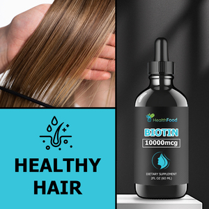Suplemento Nutricional Personalizado al por Mayor, Gotas Líquidas de Biotina 10000mcg, Favorece la Firmeza de la Piel, Productos de Belleza, Bebida de Biotina en Gotas - Product Image 6