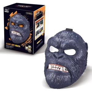 POWER Máscara de Cabeza de Gorila Realista de Plástico para Halloween, Disfraz de <span class=keywords><strong>Mono</strong></span> Divertido para Cosplay y Fiestas de Carnaval - Product Image 3